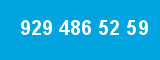 929 486 52 59 929 486 52 59
